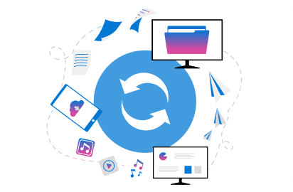 Recover data with backup