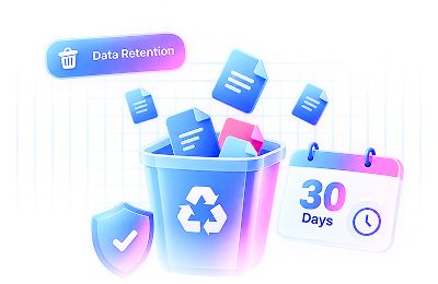 Data retention and recycle bin